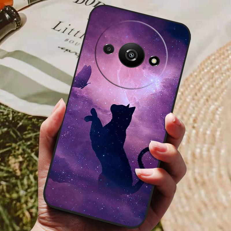 For Xiaomi Redmi A3 Case Luxury Phone Silicon Back Cover For Redmi A3 Cases Full Protective Shell RedmiA3 A 3 6.71" New Cartoon