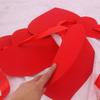 300cm Heart-Shaped Banner Reusable Valentine's Day Banner  Anniversary Celebration