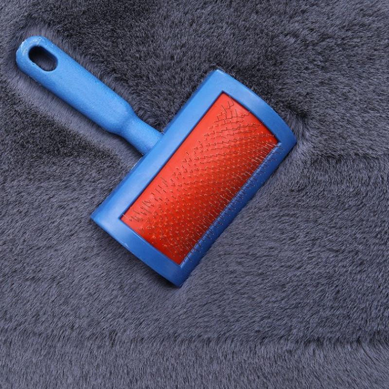 Car Seat Cushion Winter Plush Imitation Rabbit Fur Warm Single Seat Square Cushion Free Bundle Warm Seat Cover