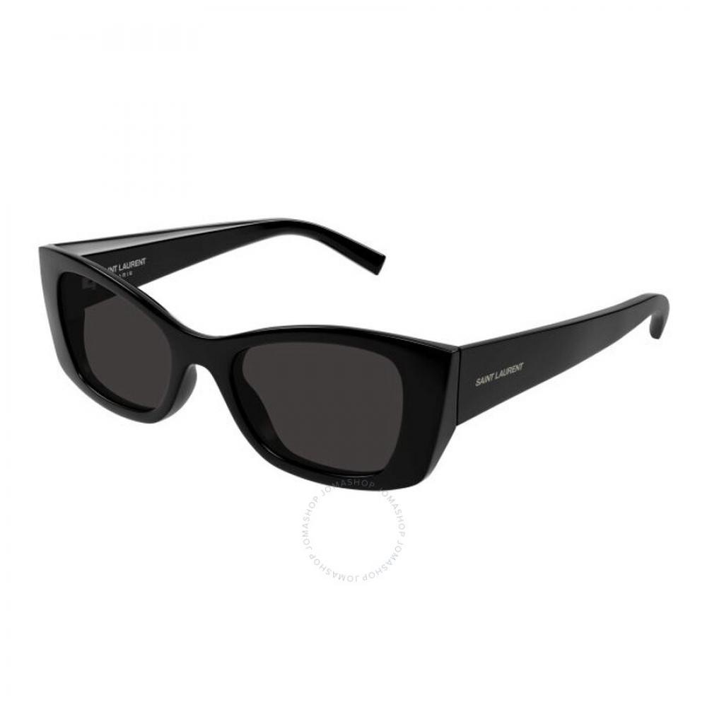 

Жіночі сонцезахисні окуляри Saint Laurent Black Cat Eye Sl 593 001 52
