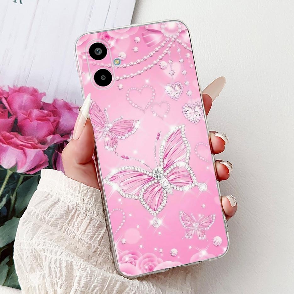 Für Samsung Galaxy F06 5G Hülle SM-E066B Modisches Bemaltes Cover Weiche Silikon Handyhülle Für Samsung F06 M 06 Galaxy M06 5G Fundas
