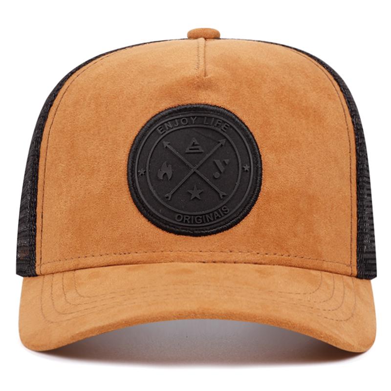 Suede Baseball Cap Unisex High Quality Fashion Cap For Men Adjustable Adult Size Sun Visor Cap For Women