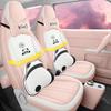 Panda Cartoon Leather Seat Covers for MINI - Full Wrap, All-Season, Cute Design