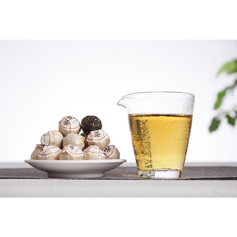 Tè Yunnan Pu'er Fuding Processo del tè bianco Peonia bianca Vecchio tè bianco Perla del drago