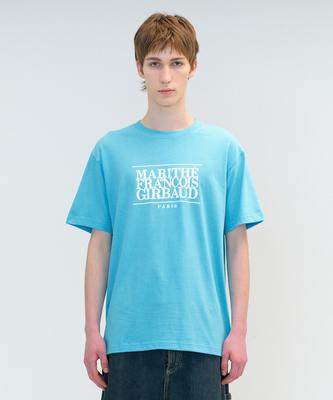 Malittepeulangsowajeobeo Classic Logo Tee Light Blue