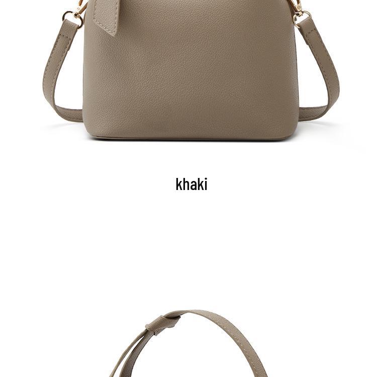 Korean Style Textured Bucket Bag 2025: New Large Capacity Crossbody Shoulder Bag