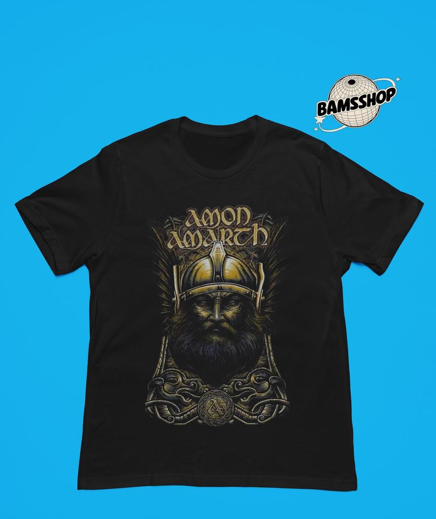 T-Shirt Amon Amarth - T-Shirt Musique Metal - Heidrun - Merch Amon Amarth - Vêtements Rocker Unisexe