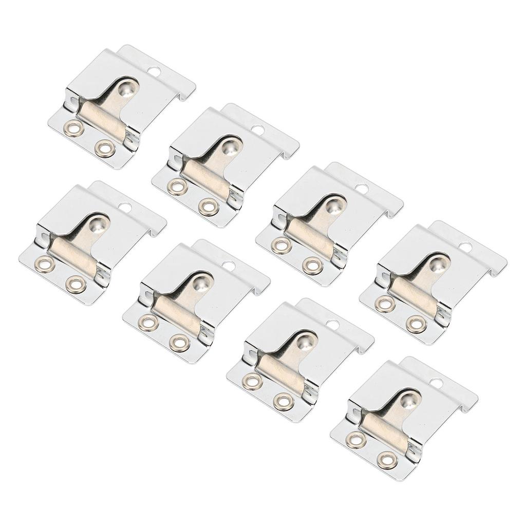 8Pcs Radio Microphone Hang Up Clip Metal Stable Easy Installation Car Radio Microphone Hooks with