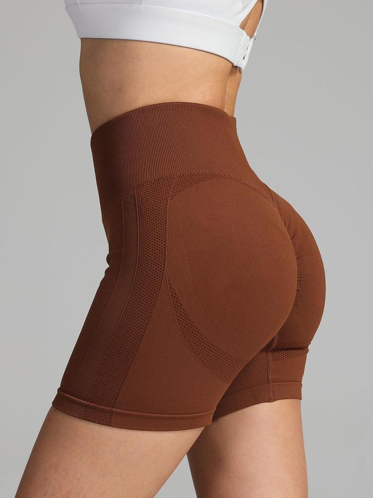 Women's Quick-Dry High Waist Yoga & Running Shorts