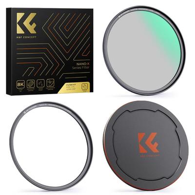 Concept 67mm Magnetic CPL Filter Lens Cap Magnetic Easy To Japanese AGC Optical Circular For Reflection 28 Layer Nano Ultra Water Stain Scratch Lens