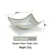 Melamine Imitation Porcelain Square Plate for Cold Dishes, Stir-fry, or Rice - Ideal for Hotels and Restaurants.