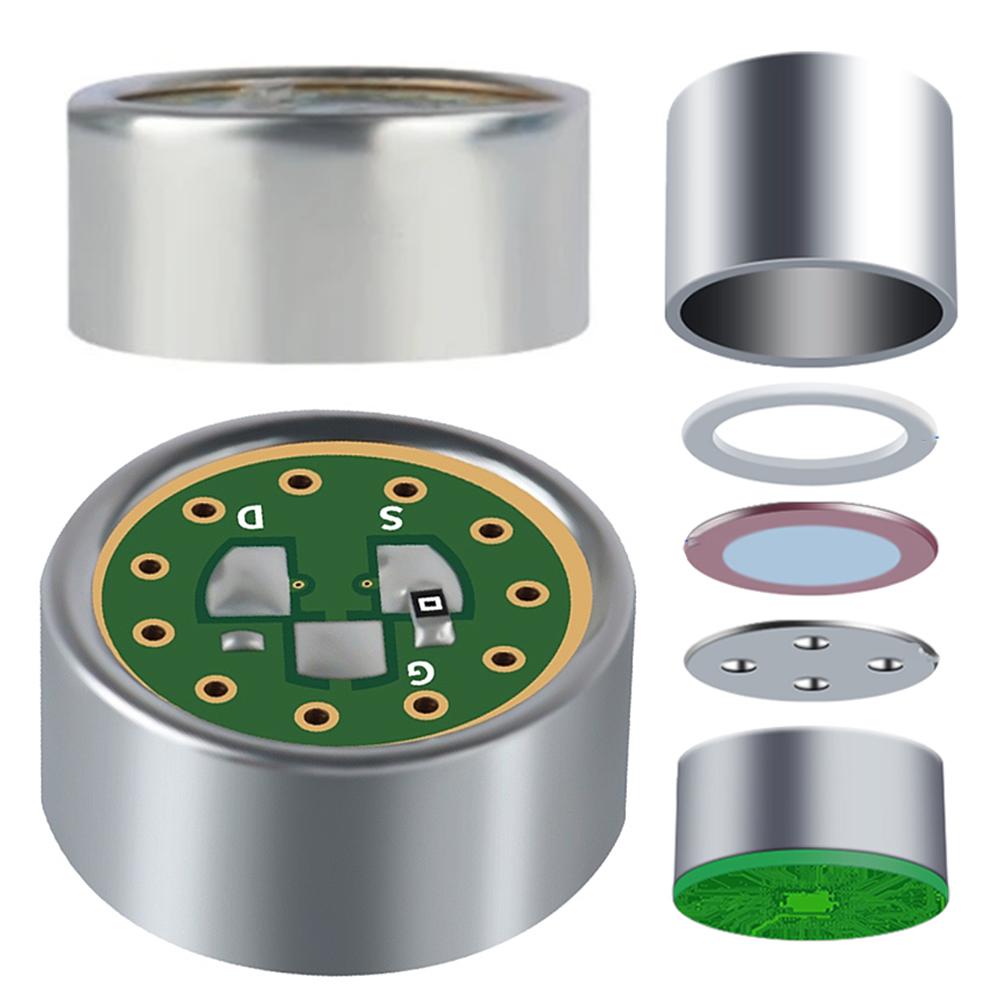 

14mm Unidirectional Microphone Cores Sensitive Sound Microphone Cartridge Metal for Enhanced Sound Performances Easy Repair spain