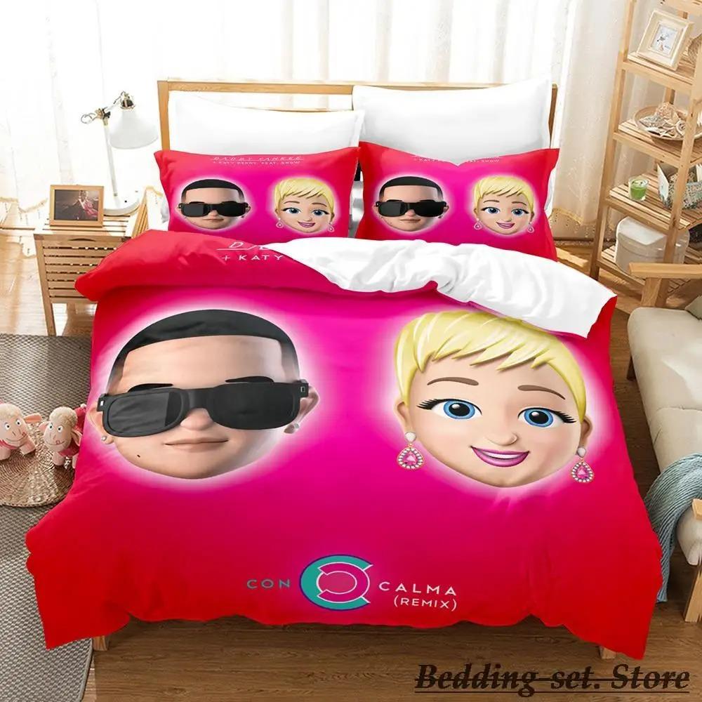 Daddy Yankee Bedding Set Single Twin Full Queen King Size Bed Set Aldult Kid Bedroom Duvetcover Sets Anime parure de lit Bed