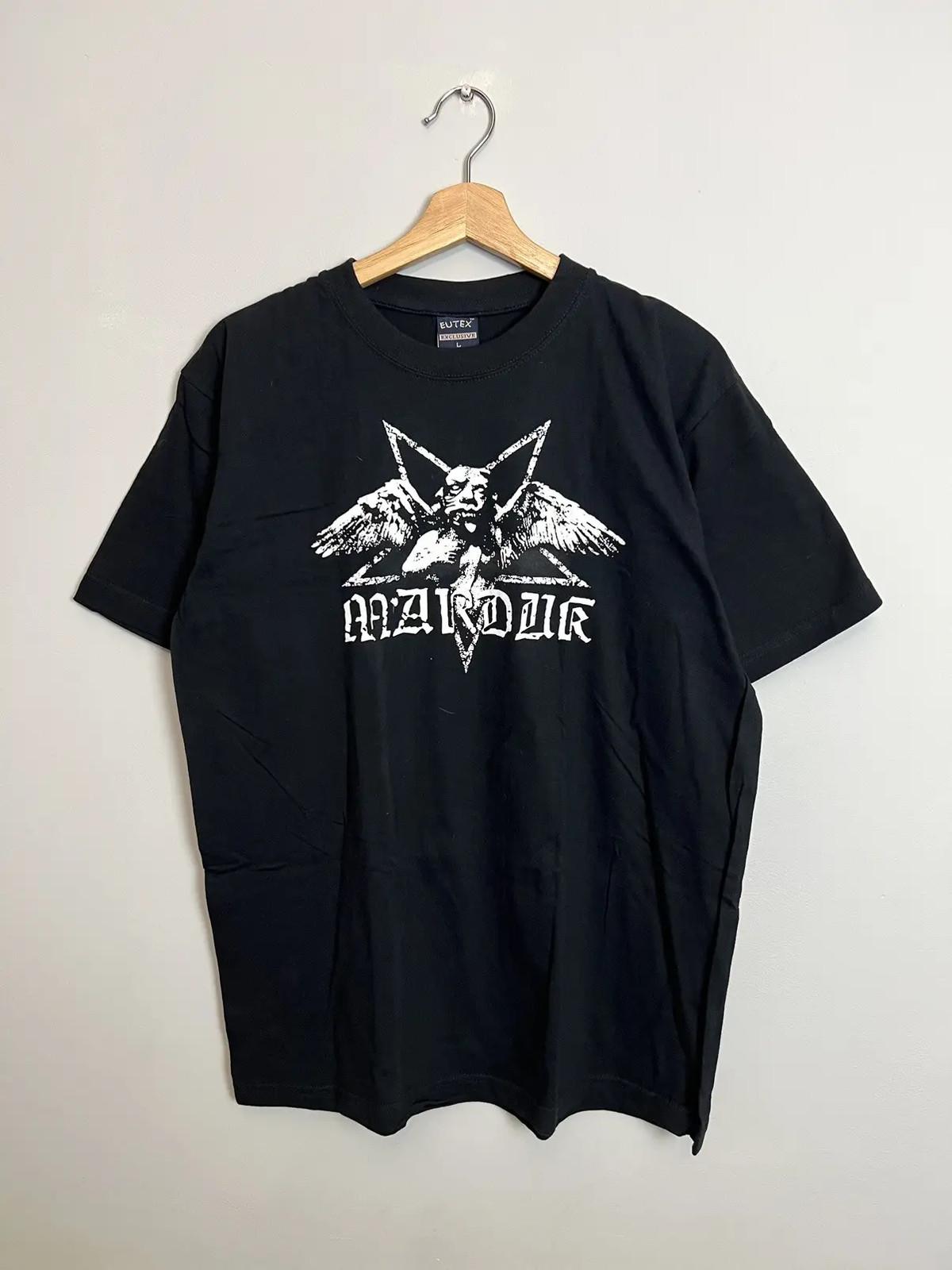 Rare 90s Marduk Vintage Black Metal Band Tshirt Unisex T-Shirt S