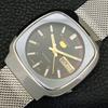 VINTAGE SEIKO 5 AUTOMATIC 7009A JAPAN MENS BLACK COLOR DIAL WATCH A702365-5 R124-a702365