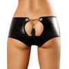 Femmes Sexy en cuir Lingerie slips sous-vêtements culottes courtes T string tongs