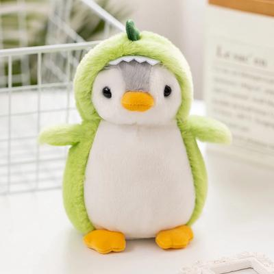 1pc Penguin Plush Toys Soft Stuffed Penguin with Unicorn /Dinosaur/Rabbit Costume Toys for Baby Girls Birthday Gift Party