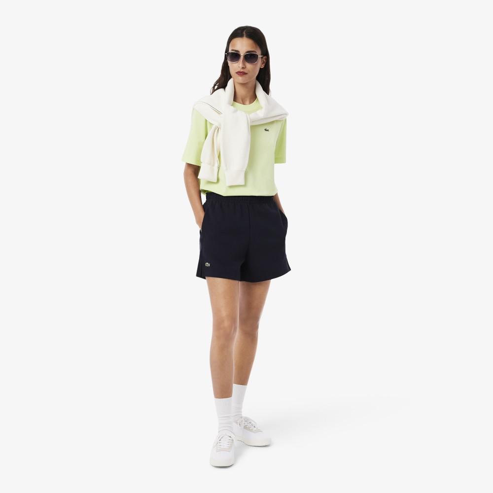[Lacoste] Women's Relaxed Fit Basic Short Sleeve T-shirt TF7215-56GBIC