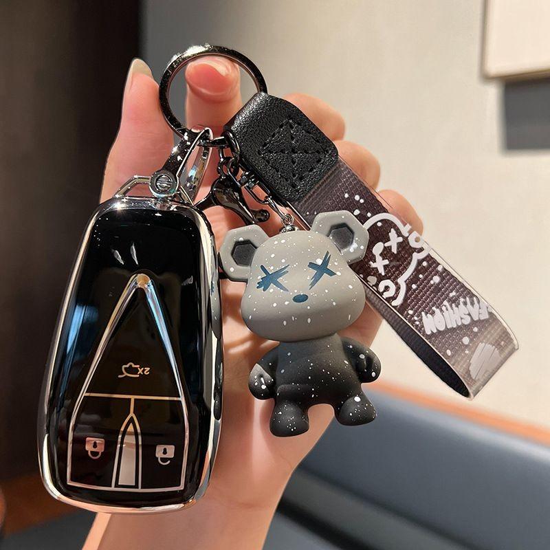 Car Key Case Changan Unit Unik Cs35Plus Cs35 Cs55 Cs75 Plus Eado Uni-T Uni K Oushang Oshan X5 X7 Ev Keychain Cover Shell Fob