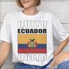 Unisex Unisex Ecuador Flag Shirt Pure Cotton New Arrival TShirt Top Clothing
