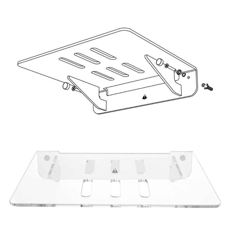 Router Wall Mount,  Small Device Wall Mount Holder Bracket for Streaming Media Devices Hard Driver