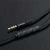 Volume control Nylon Braid Headphone Cord With Mic Aux Cable Car Aux Cord Audio Cable Audio Wire