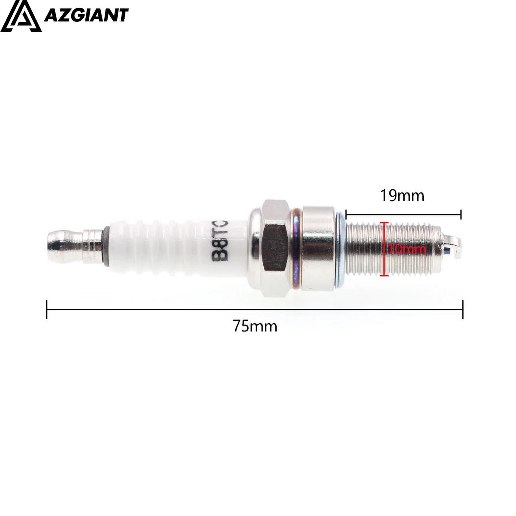 Motorcycle Spark Plug 100/125 A7TC D8TC E6TC F7TC B7TC BMA6 Z4TC F5TC CR8 A7RTC CR7HSA D8TRC D8TJC D8EA D8T Chain Saw Lawn Mower