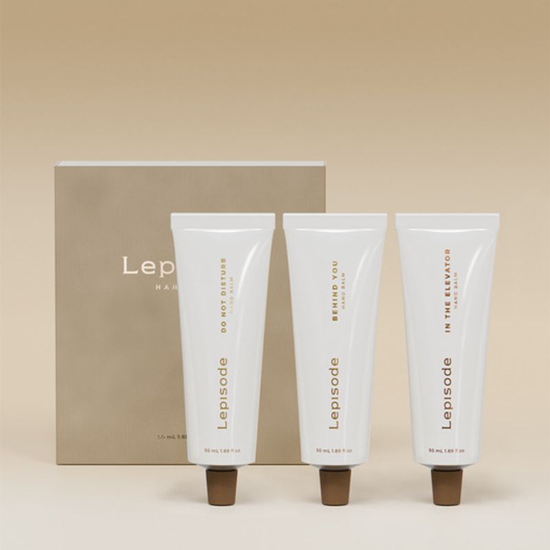 LEPISODE Hand Balm Trio (50ml x 3ea) Elevator+Do Not Disturb+Behind You 3-piece set