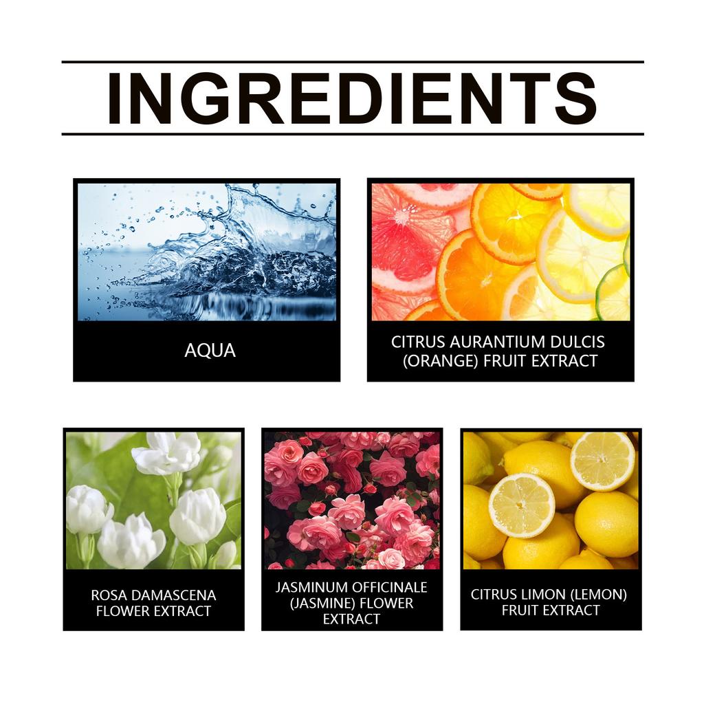 Women's Perfume Is Fresh And Light With A Long Lasting  Enhancing Elegance And Confidence100ML