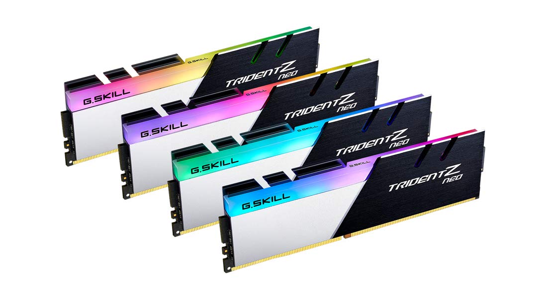 

DDR4 32 ГБ PC 3200 CL16 Kit 32 Gtzn NEO G.Skill (4х8 Гб) чорний