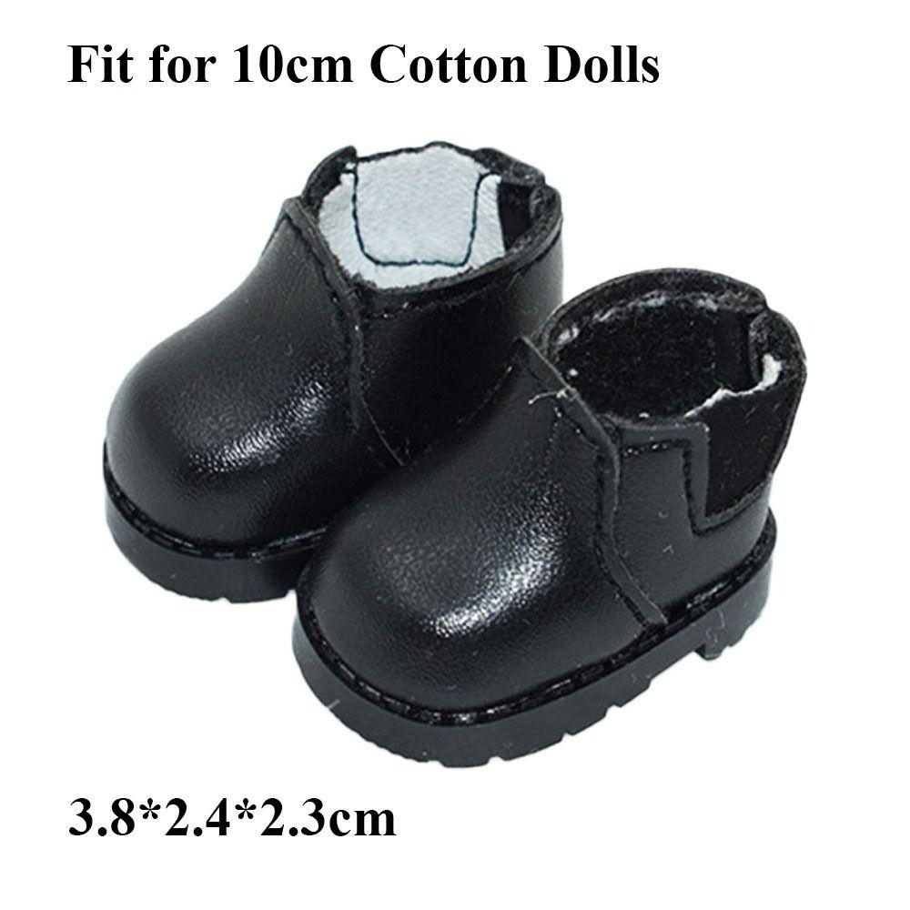 10cm/20cm Baumwollpuppe Lederschuhe Kleidung Zubehör Puppen Freizeitkleidung Schuhe Mode Lederstiefel DIY Puppengeschenk Spielzeug
