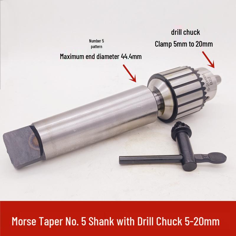 Morse Taper Shank Drill Chuck Set 1-13mm with Bench & Magnetic Drill Compatibility
