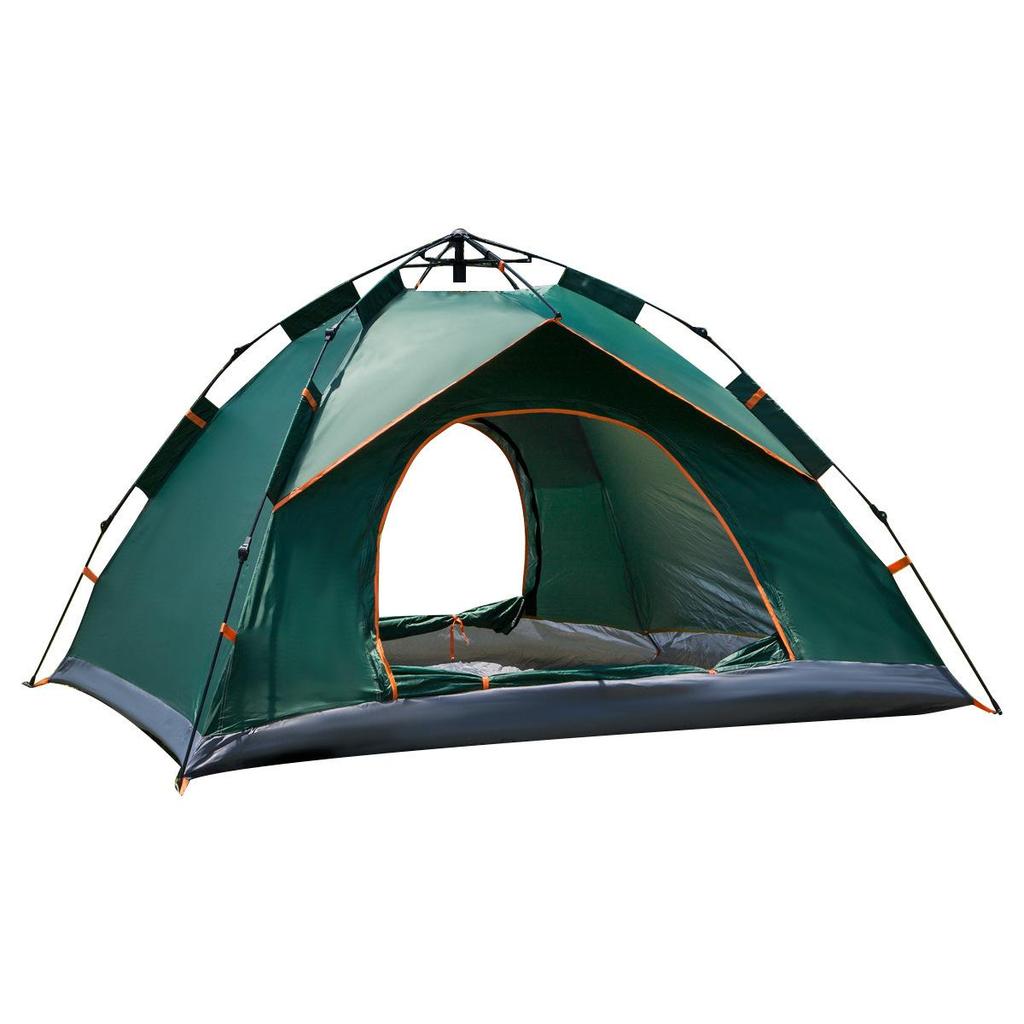 Portable Pop-Up Camping Tent with Sun & Mosquito Protection