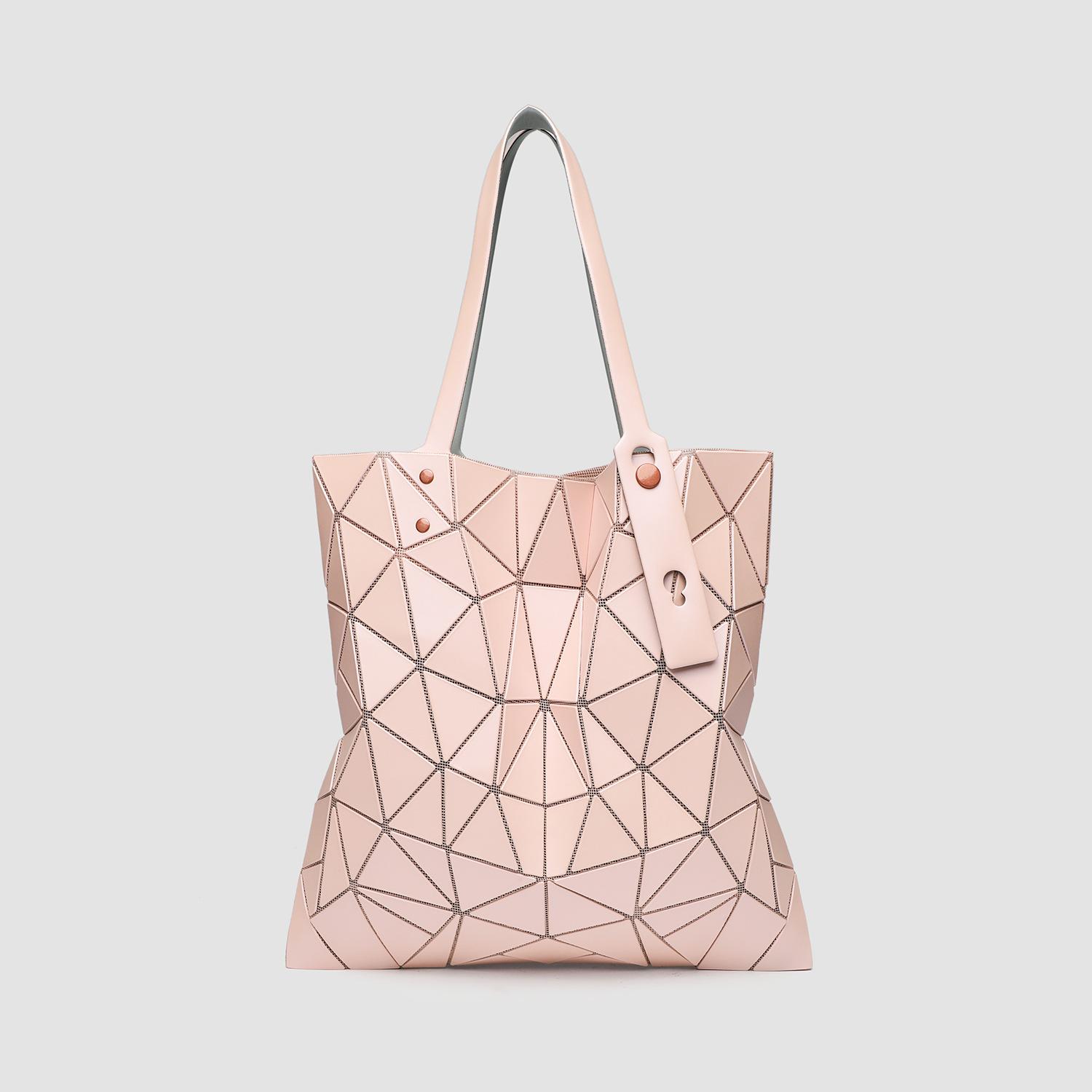 

Новая сумка-тоут с геометрическим рисунком «Бриллиант» высокого класса, большой вместимости, на одно плечо, ручная сумка-тоут для женщин