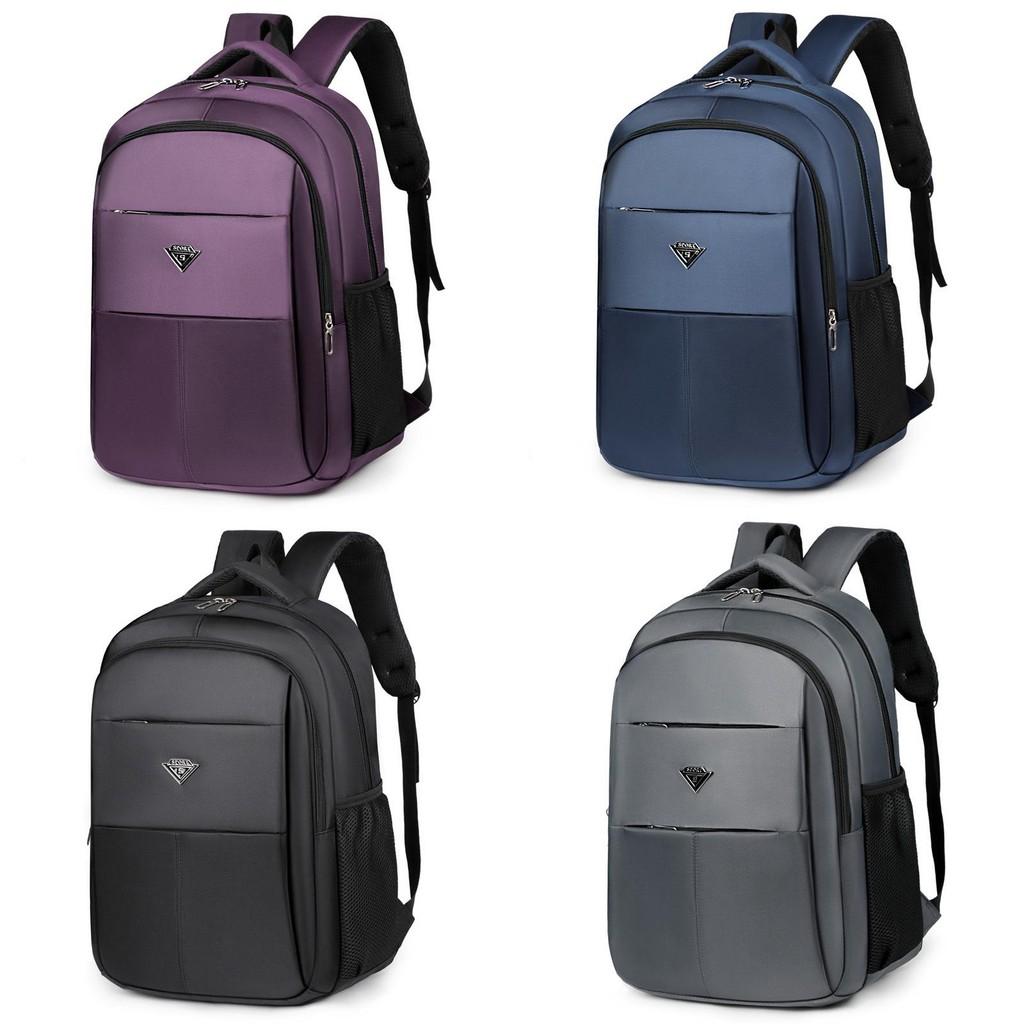 Travel Business Backpack Oxford 16in Laptop Pocket School Students Unisex Use