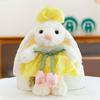 Rabbit Plushie Cute Toy Pp Cotton Filling Children Playroom Decor Children Gift