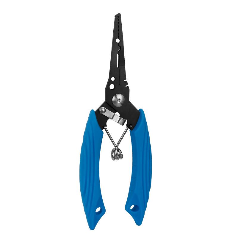 Multifunctional Stainless Steel Fishing Pliers: Lure, Gripper, and Scissors with Fine Nose