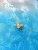 925 Silver Micro-Paved Diamond Butterfly Necklace - Elegant High-End Pendant for Women
