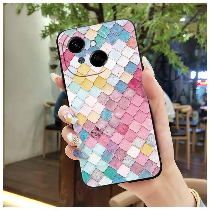 Luxury Soft Phone Case for Tecno POP9 4G/Spark GO 1/KL4 - Full Edge & Stylish Design for Women