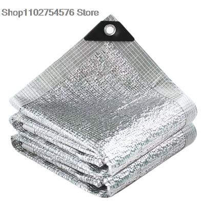 99% Sonnenschutz Schattiergewebe Anti-Aging Sonnenschutznetz UV-beständiges Netz Aluminiumfolie Wintergarten Schattiernetz Gewächshaus Wärmedämmnetz