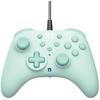 Game Controller - Nintendo Switch and Switch 2 - Wired - Green - Horipad Turbo - Programmable Back Buttons - Hori