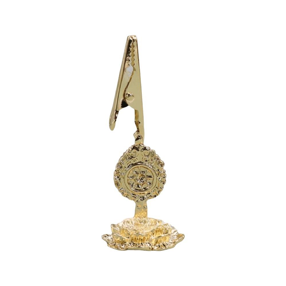 Mini Lotus Fragrance Clip Vintage Aromatherapy Burner Ornaments Incense Burning Tray Teahouse