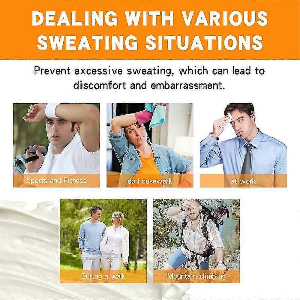 Face Antiperspirant Anti Sweat Forehead Scalp And Oily Face Control Sweat Absorbing Face Lotion Skin-friendly Formula 50ml