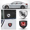 BXK3 3D Meta Styling Car Shield Sticker Auto Body Door Badge Sticker For Honda Type R Type S XR-V CR-V UR-V CR-Z Fit Mugen INSPIRE