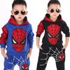 Marvelous Comfort With 2pcs Kids Boy Long Sleeve Spiderman Hoodie Trousers Tracksuit Set
