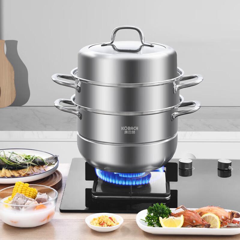 

KOBACH 304 Stainless Steel Multi-Function Steamer Pot