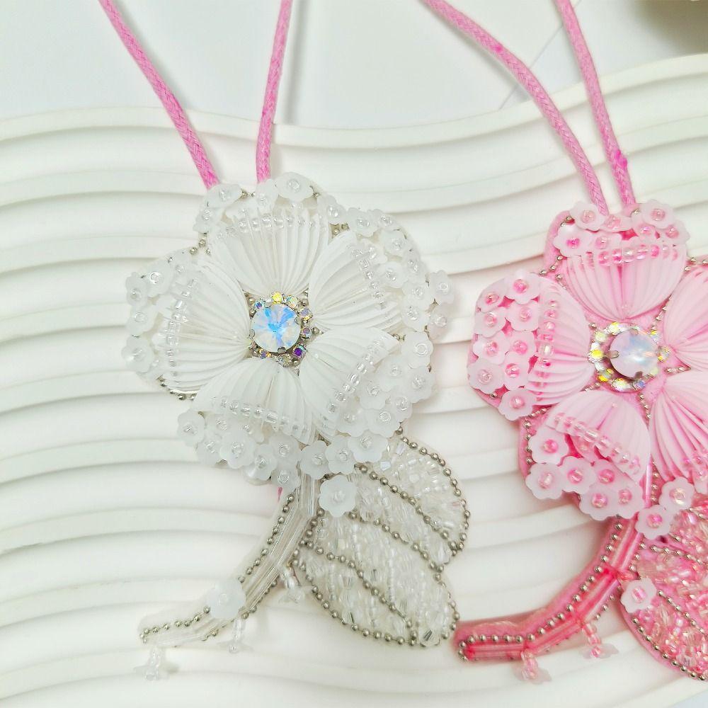 Bead Flower Applique Embroidered Flower Clothing Ornament Beautiful Beaded Patch  Clothes