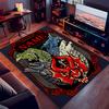 Custom Personalization Dungeons & Dragons Print Area Rug - Soft, Washable Non-Slip Indoor Mat,Living Room,Home&Office Decorative Rug