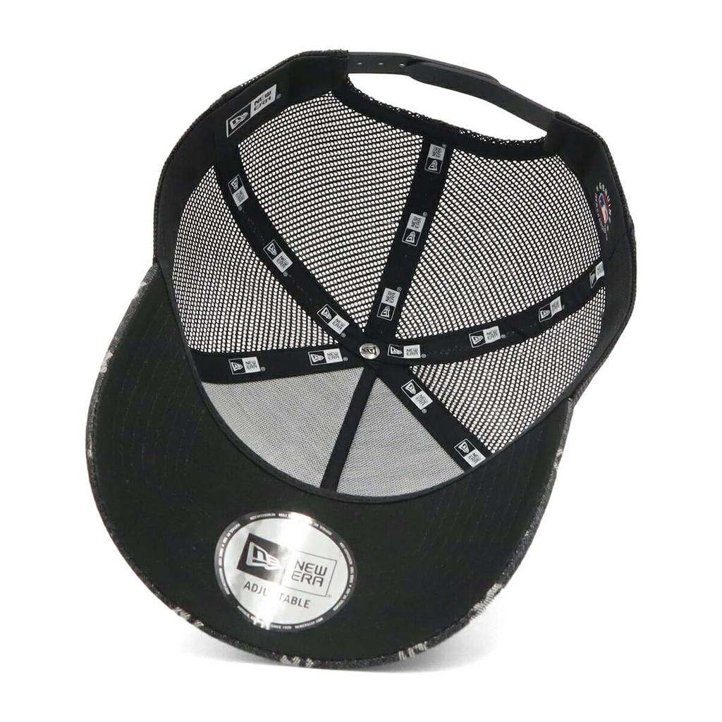 New Era Mesh Cap 9FORTYA-FRAME MLB Monogram Jacquard NY BlackChrome FREE 940AFTR MLB JAQ NEYYAN BLK CHR 14388617 NER36C9040