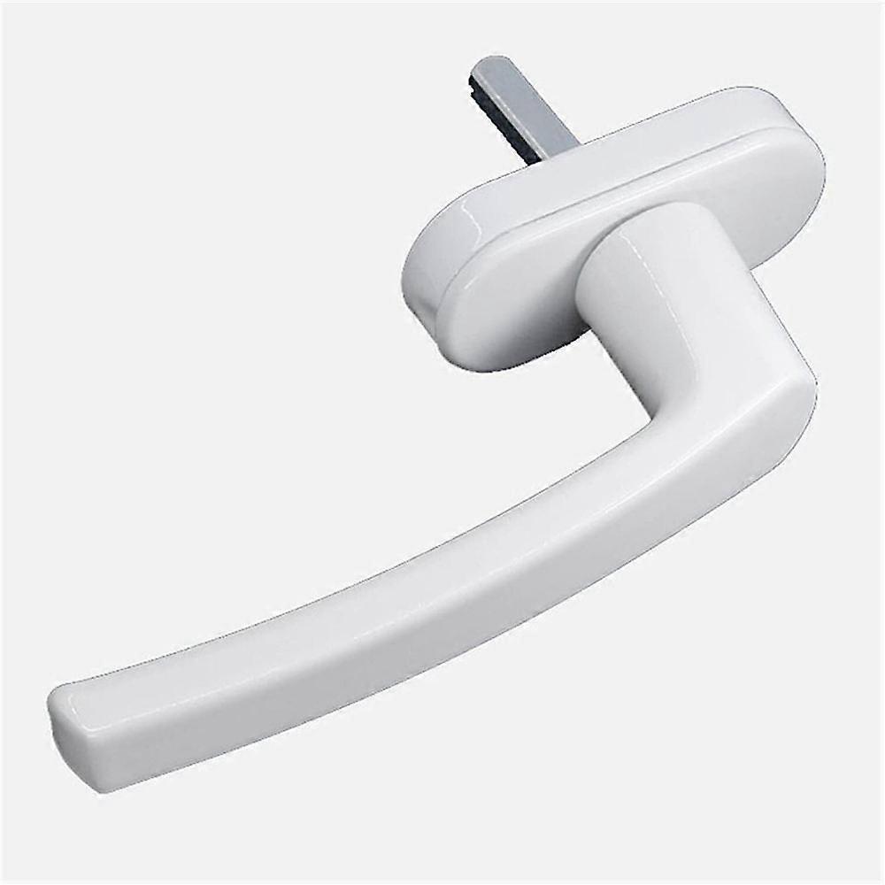 White Window Handle, 2 Pieces Universal Window Handle, Aluminum Window Handle Fits Left And Right